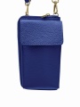 Leather bag for mobile phone with interior <br> Genuine leat